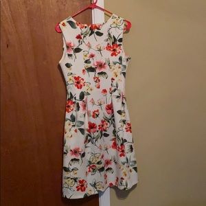 Multi colored sleeveless dress